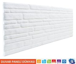 Kesme Antik Beyaz Duvar Paneli