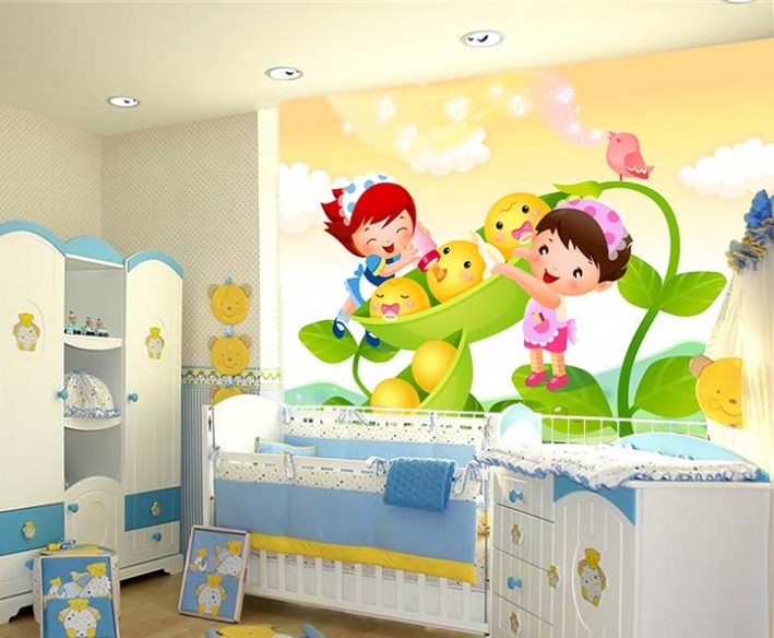Bebek Bakıcıları Poster Kağıdı Duvar Paneli Dünyası