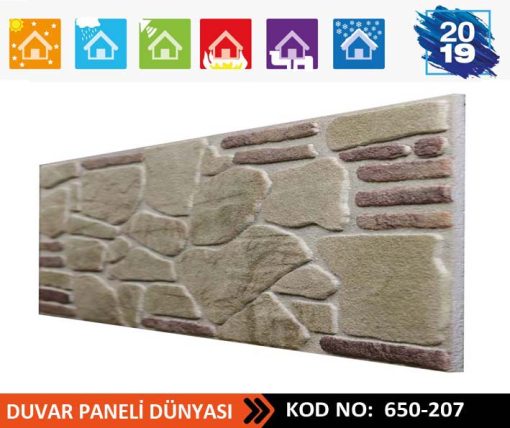 Taş Desen Strafor Panel 650-207-