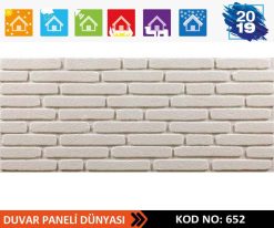 Boyasız Tuğla Dokulu Strafor 652