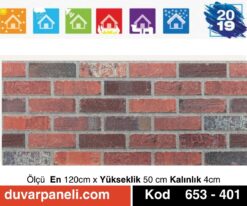 Dış Cephe Tuğla Dokulu Strafor PANEL ESR 653-401