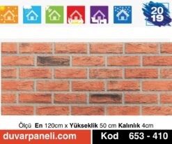 Dış Cephe Tuğla Dokulu Strafor PANEL 653-410