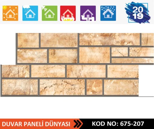 Taş Desen Strafor Panel 675-207