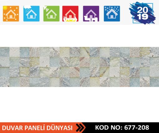 Uzun Taş Duvar Kaplama Strafor 677-208