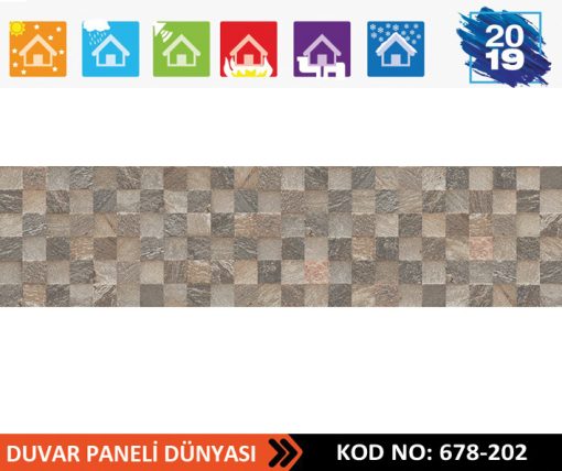 Uzun Taş Duvar Kaplama Strafor 678-202