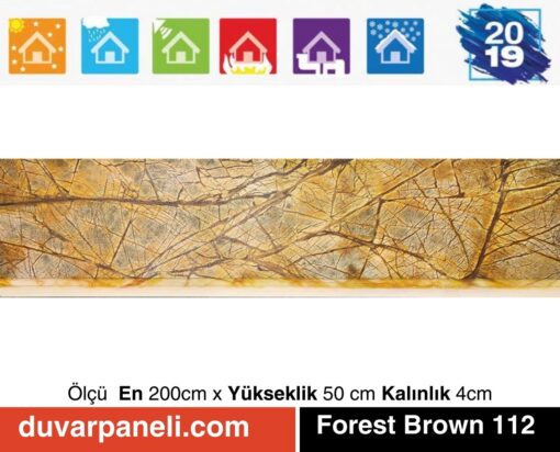 Dış Cephe Taş Dokulu Strafor PANEL 112 B