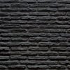 3D Tuğla Fiber Duvar Paneli Siyah İnci