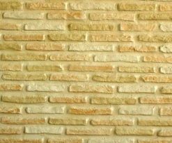 3D Tuğla Görünümlü Fiber Duvar Paneli Ekru