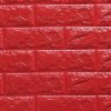 Yapışkanlı Yastık Kırmızı Tuğla Duvar Paneli