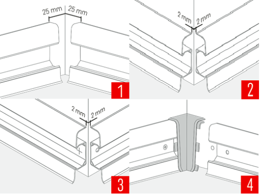 Laminant Kablolu Süpürgelik