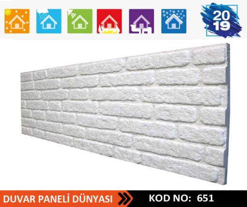 Tuğla Desenli Strafor Paneli 651