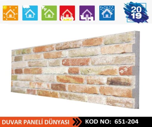 Tuğla Desenli Strafor Paneli 651-204-