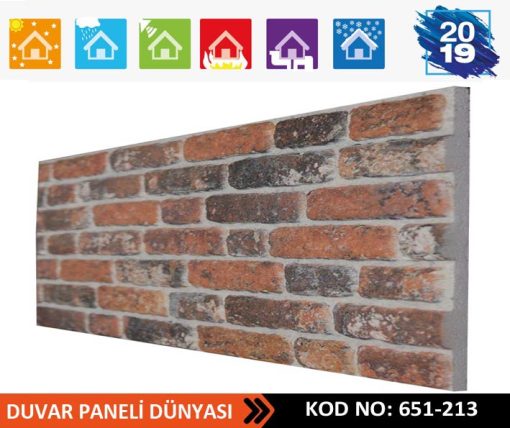 Tuğla Desenli Strafor Paneli 651-213-