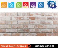 Dış Cephe Tuğla Strafor PANEL 653-202