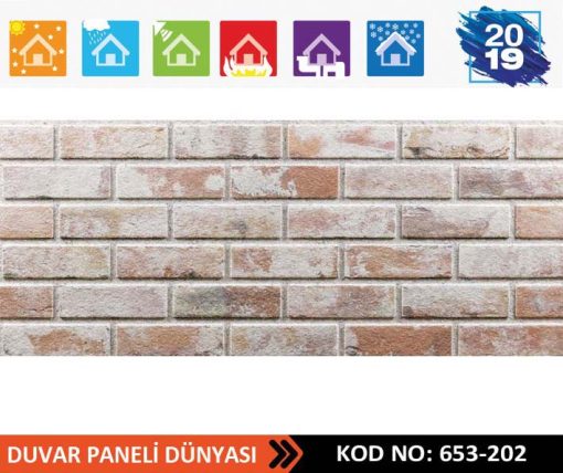 Dış Cephe Tuğla Strafor PANEL 653-202