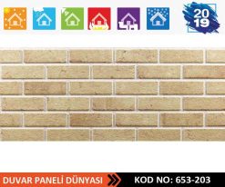 Dış Cephe Tuğla Strafor PANEL 653-203