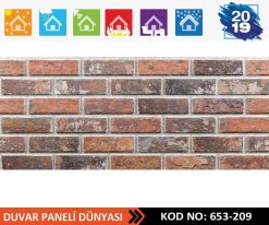 Dış Cephe Tuğla Strafor PANEL 653-209