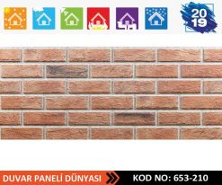 Dış Cephe Tuğla Strafor PANEL 653-210