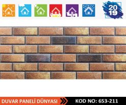 Dış Cephe Tuğla Strafor PANEL 653-211