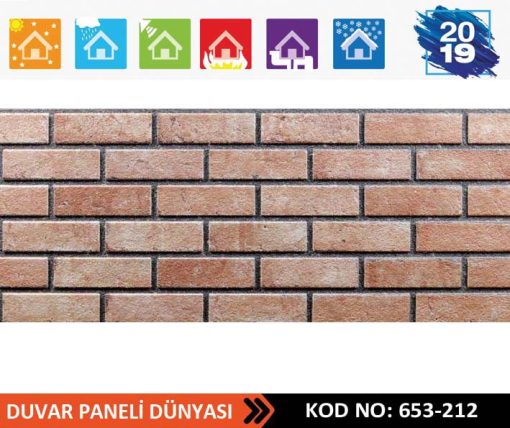 Dış Cephe Tuğla Strafor PANEL 653-212