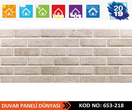 Dış Cephe Tuğla Strafor PANEL 653-218