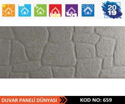 Taş Desen Strafor Panel 659