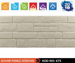 Taş Desen Strafor Panel 675