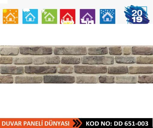 Tuğla Desenli Strafor Paneli 651-003