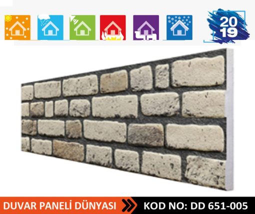 Tuğla Desenli Strafor Paneli 651-005-