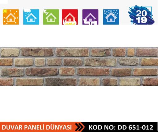 Tuğla Desenli Strafor Paneli 651-012