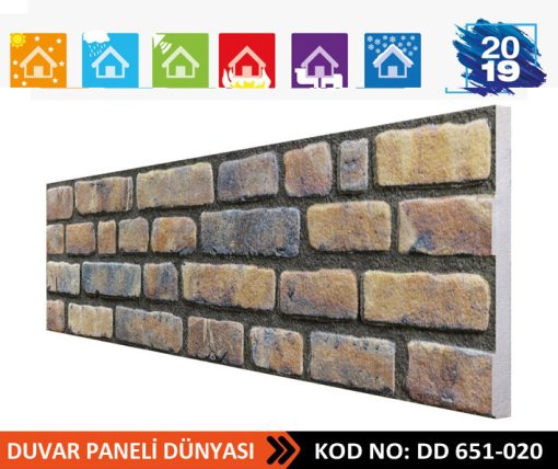 Tuğla Desenli Strafor Paneli 651-020-