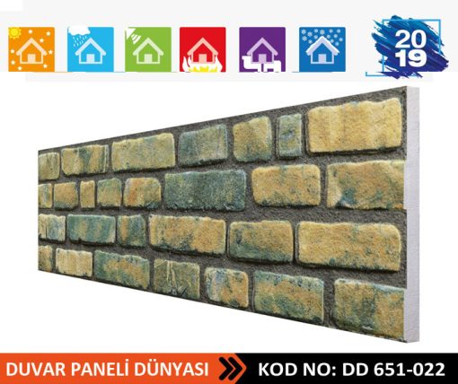 Tuğla Desenli Strafor Paneli 651-022-