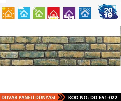 Tuğla Desenli Strafor Paneli 651-022