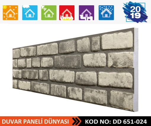 Tuğla Desenli Strafor Paneli 651-024-