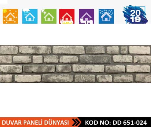 Tuğla Desenli Strafor Paneli 651-024