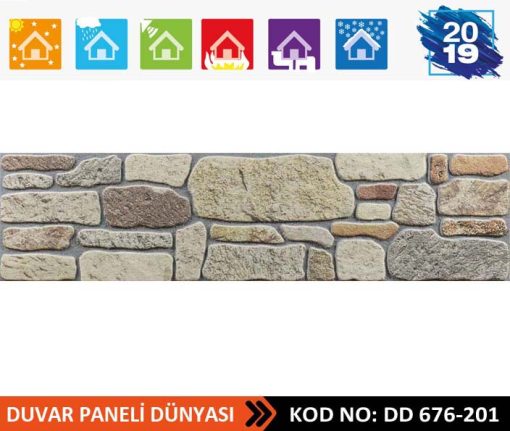 Stikwall Taş Desen Strafor Panel 676-201