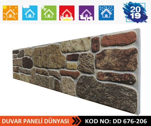 Stikwall Taş Desen Strafor Panel 676-206-