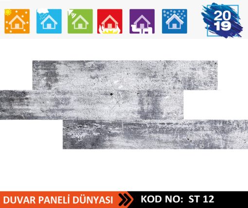 Stikwall Taş Strafor Duvar Paneli ST-12