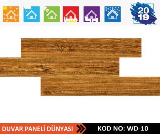 Ahşap Strafor Duvar Paneli WD-10