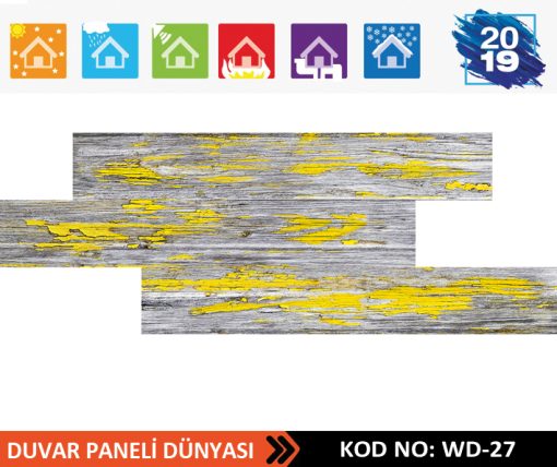 Ahşap Strafor Duvar Paneli WD-27