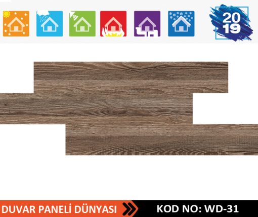 Ahşap Strafor Duvar Paneli WD-31