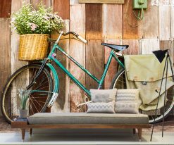Vintage Bike Duvar Kağıdı 444103-2