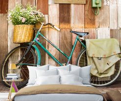 Vintage Bike Duvar Kağıdı 444103-6
