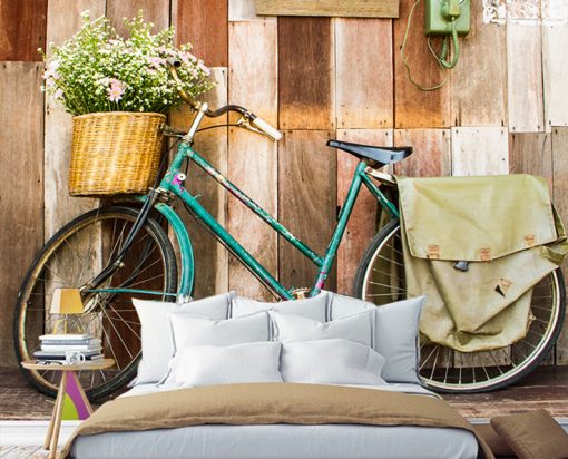 Vintage Bike Duvar Kağıdı 444103-6