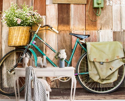 Vintage Bike Duvar Kağıdı 444103-7