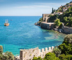 3boyutlu Duvar Kağıtları Alanya Kalesi