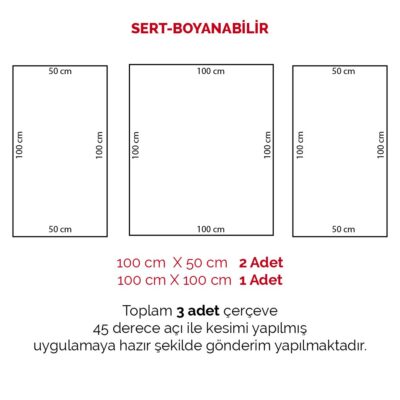 Boyanabilir Sert Dekoratif Hazır Çıta -3