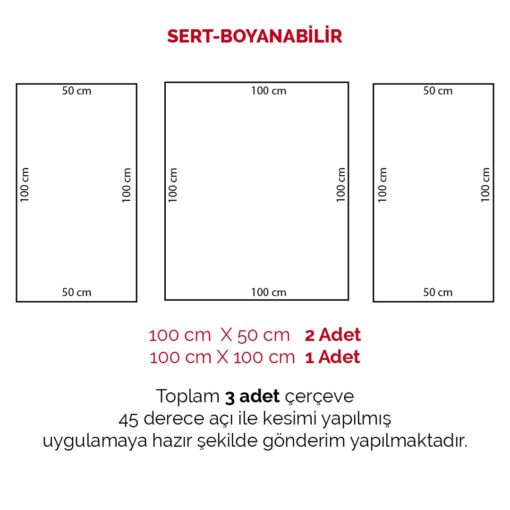 Boyanabilir Sert Dekoratif Hazır Çıta -3