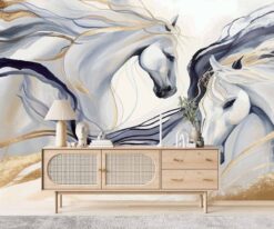 Beyaz Atlar Duvar Kağıdı