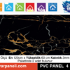 Black Gold PVC Mermer Panel